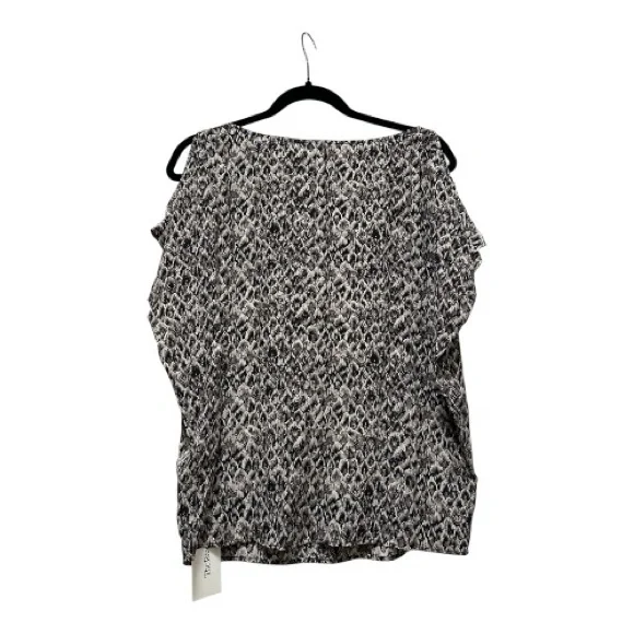 Joie Monochrome Patterned Blouse - Picture 3 of 3